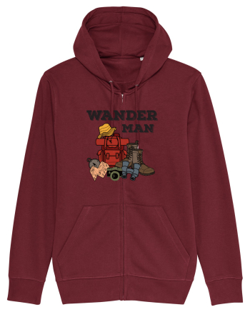 pentru aventurieri - Wander man Burgundy