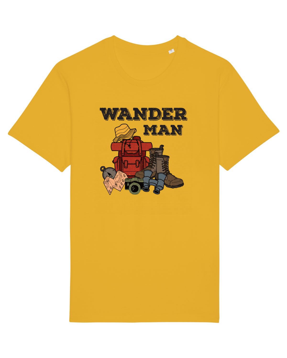 Tricou mânecă scurtă Unisex Rocker Spectra Yellow