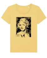 M. Monroe Tricou mânecă scurtă guler larg fitted Damă Expresser