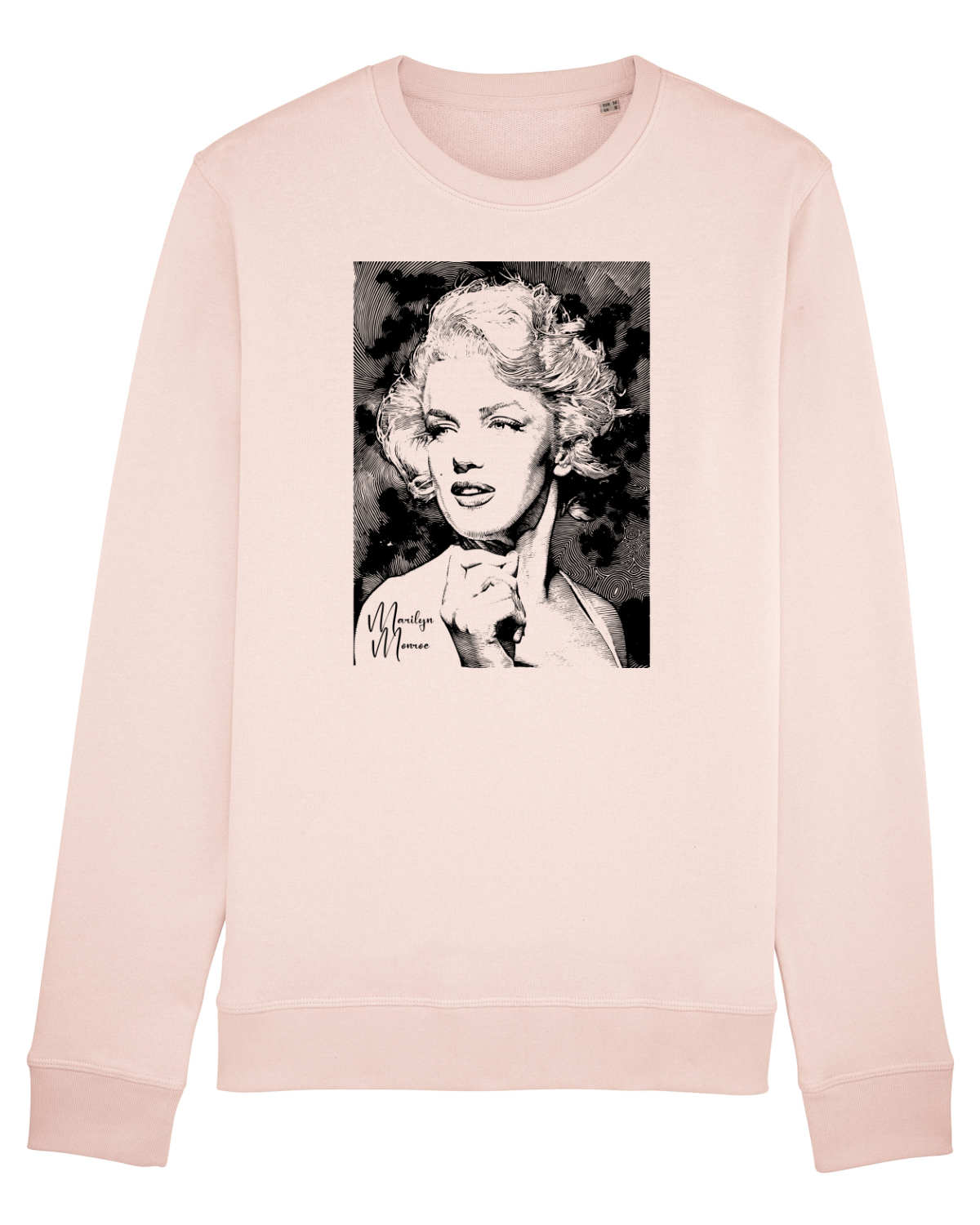 Bluză mânecă lungă Unisex Rise Candy Pink
