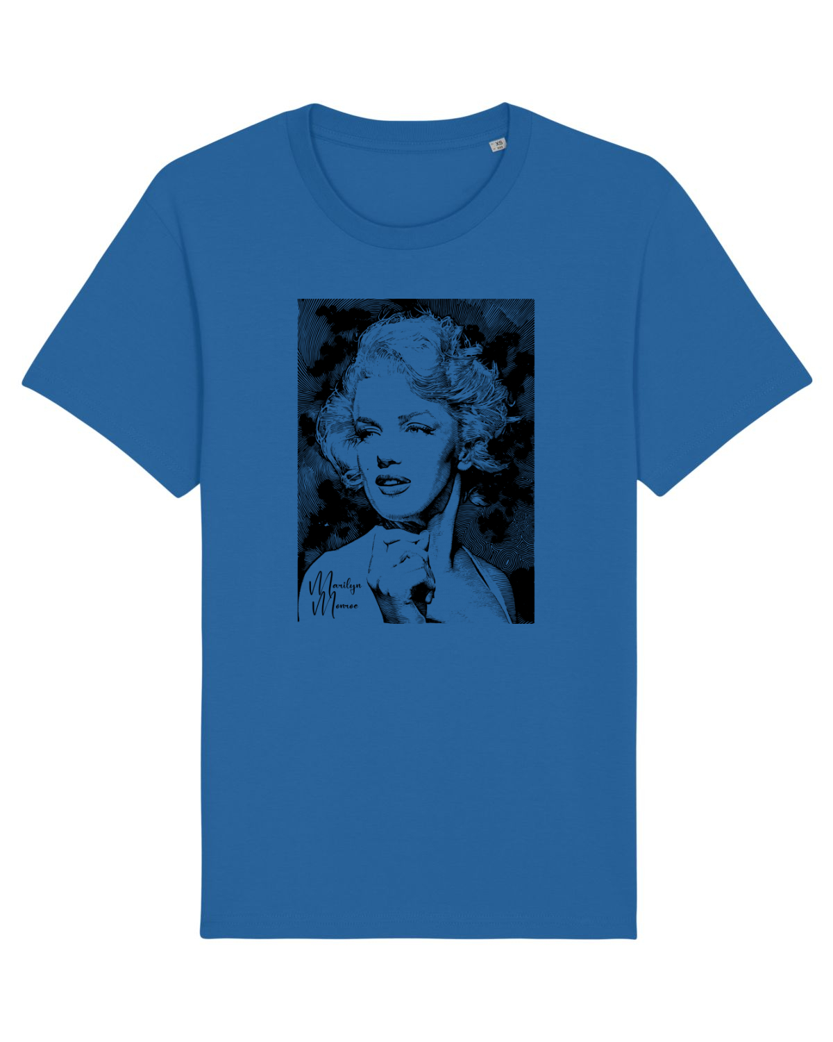 Tricou mânecă scurtă Unisex Rocker Royal Blue