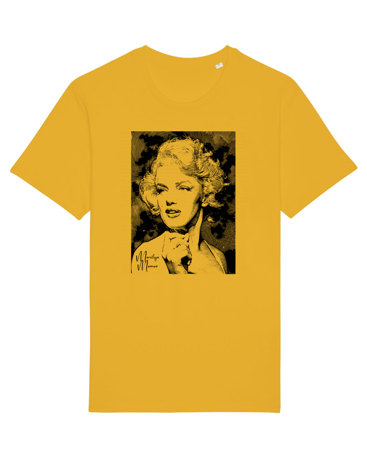 Tricou mânecă scurtă Unisex Rocker Spectra Yellow