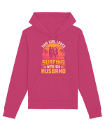 This Girl Loves Surfing With Her Husband Hanorac Unisex Drummer