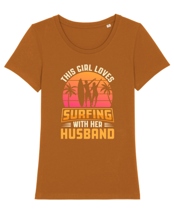 This Girl Loves Surfing With Her Husband Roasted Orange