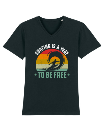 Surfing is a way to be free Black