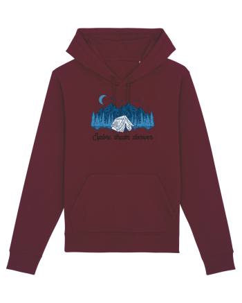 in stil line art - Explore dream discover Burgundy
