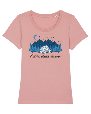 in stil line art - Explore dream discover Canyon Pink