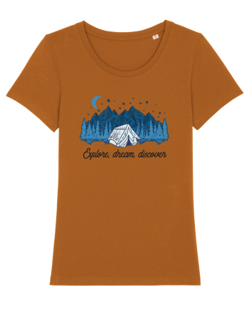 in stil line art - Explore dream discover Roasted Orange