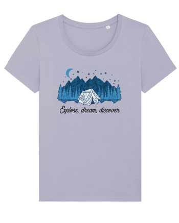 in stil line art - Explore dream discover Lavender