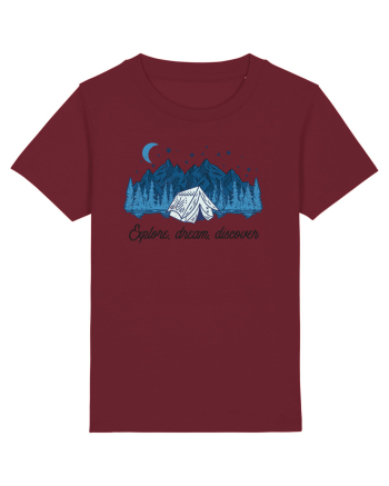in stil line art - Explore dream discover Burgundy