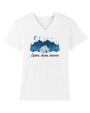 in stil line art - Explore dream discover White