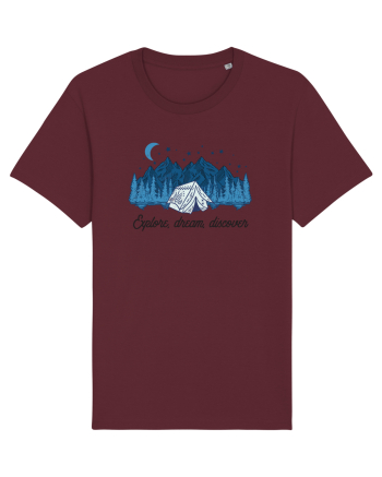 in stil line art - Explore dream discover Burgundy