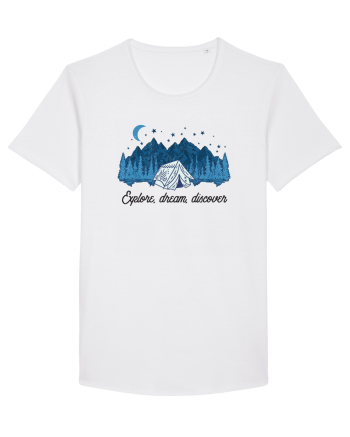 in stil line art - Explore dream discover White