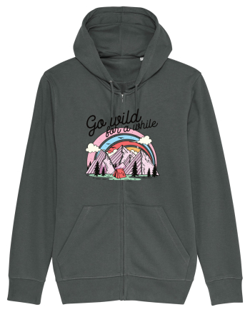 in stil line art - Go wild for a while Anthracite