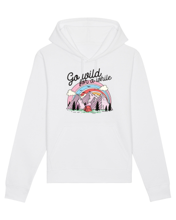 in stil line art - Go wild for a while White