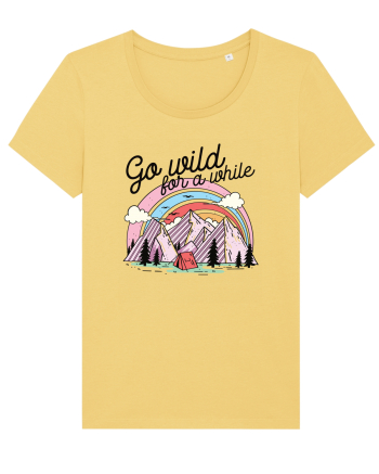 in stil line art - Go wild for a while Jojoba