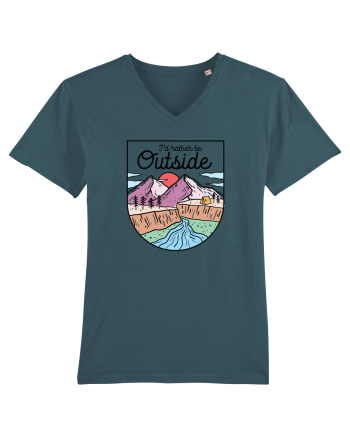in stil line art - I would rather be outside Stargazer