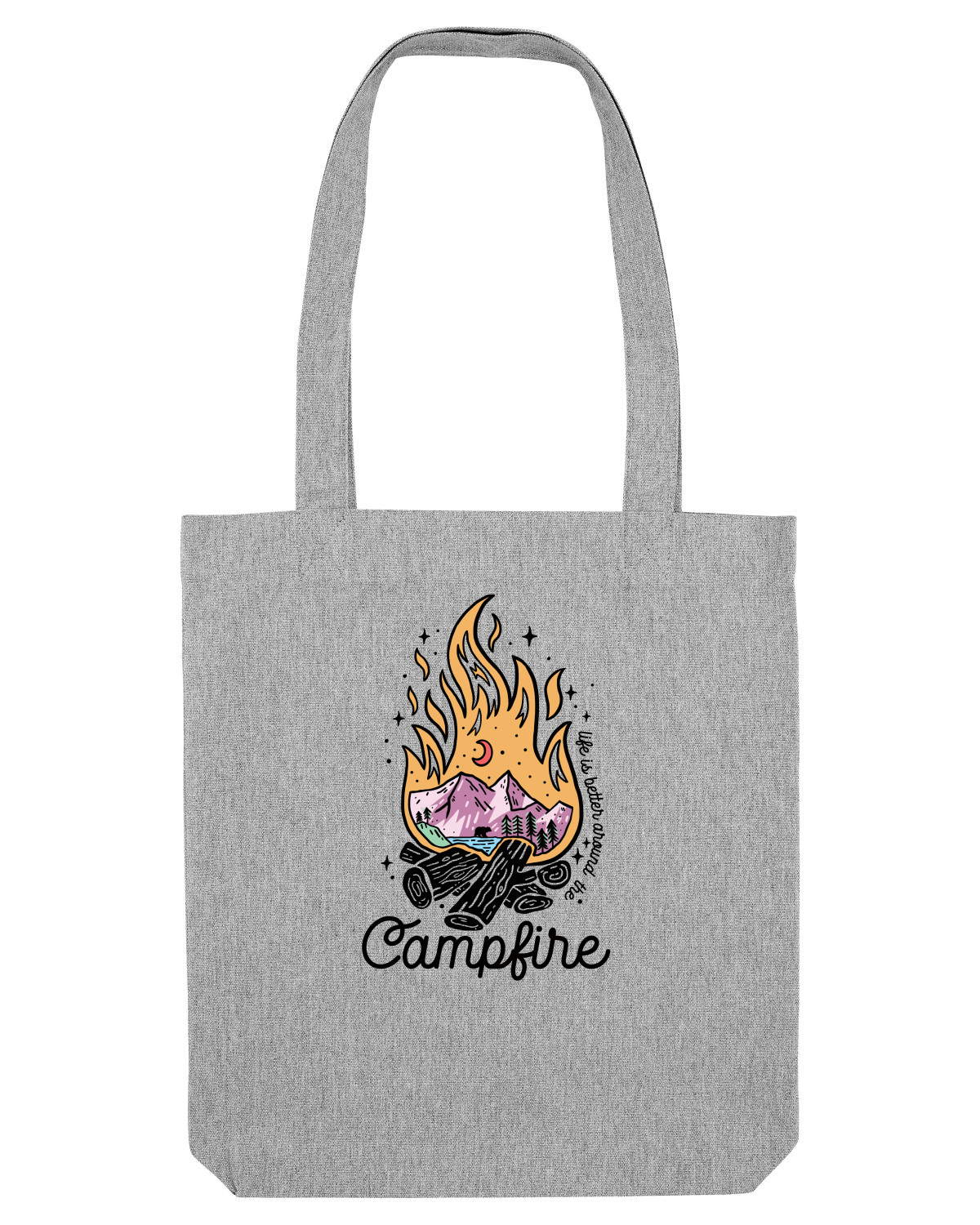 Sacoșă textilă Heather Grey