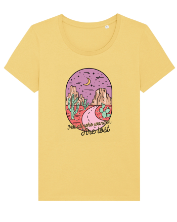 in stil line art - Not all who wander are lost Jojoba