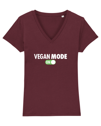 Vegan mode ON Burgundy