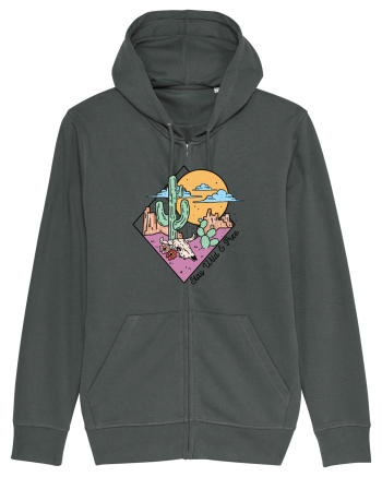 in stil line art - Stay wild and free Anthracite