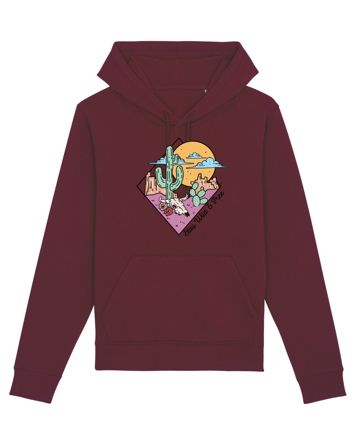 Hanorac Unisex Drummer Burgundy