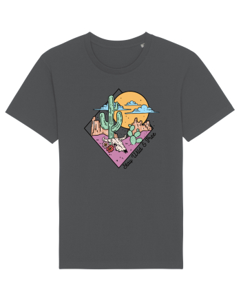 in stil line art - Stay wild and free Anthracite