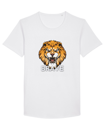 Be brave Lion White