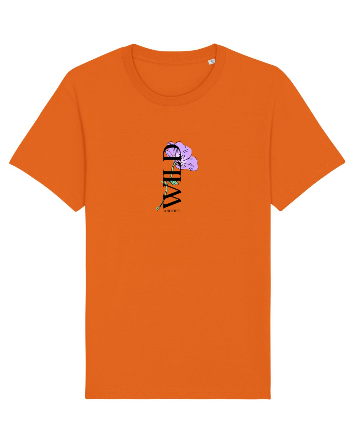 Tricou mânecă scurtă Unisex Rocker Bright Orange