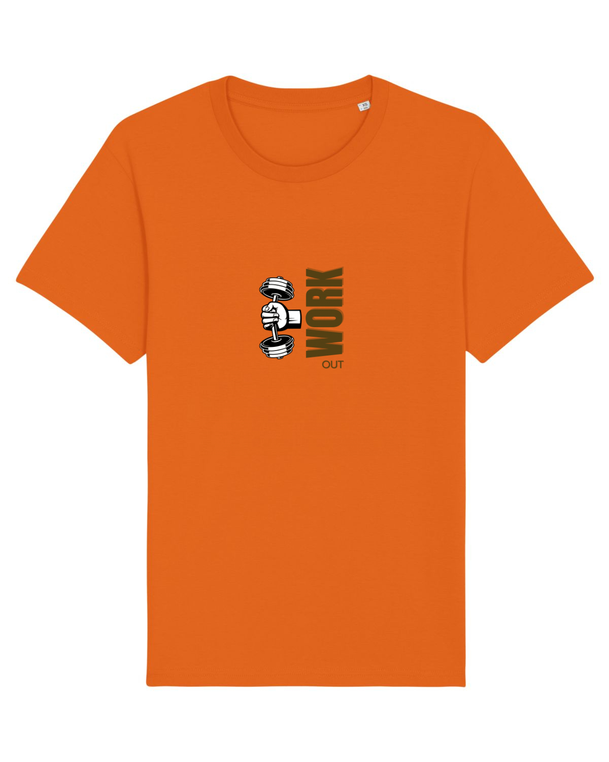 Tricou mânecă scurtă Unisex Rocker Bright Orange