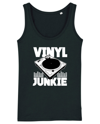 Vinyl Junkie Black