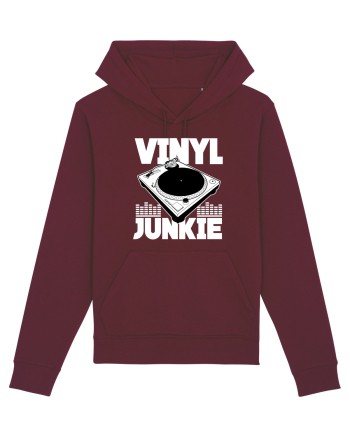 Vinyl Junkie Burgundy