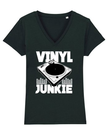 Vinyl Junkie Black