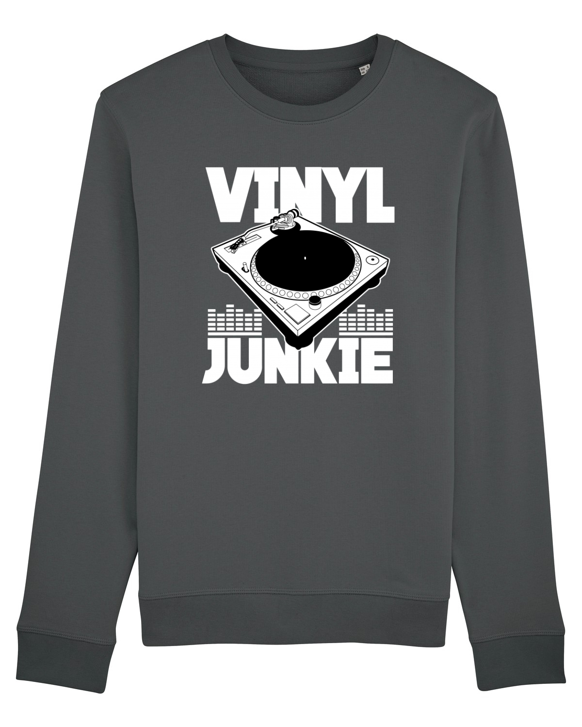 Bluză mânecă lungă Unisex Rise Anthracite
