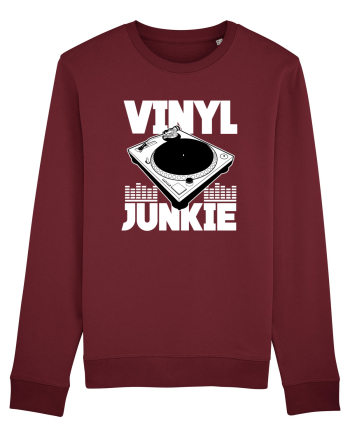 Vinyl Junkie Burgundy