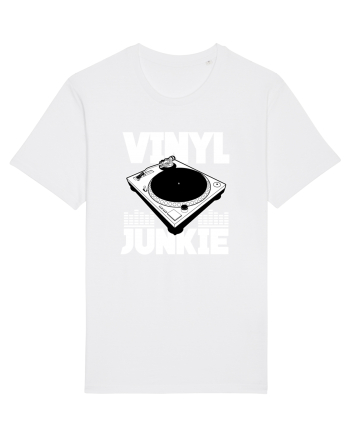 Vinyl Junkie White