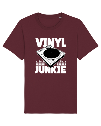 Vinyl Junkie Burgundy