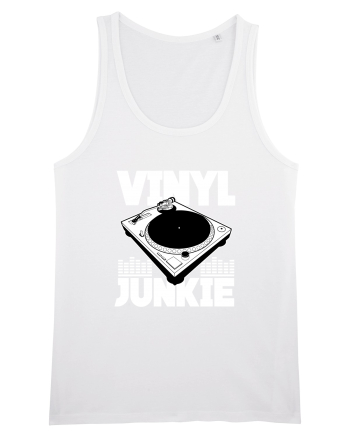 Vinyl Junkie White