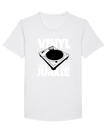 Vinyl Junkie White