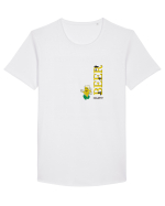 Beer happy Tricou mânecă scurtă guler larg Bărbat Skater