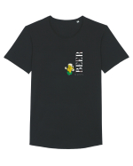 Beer happy Tricou mânecă scurtă guler larg Bărbat Skater
