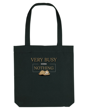 Very Busy Doing Nothing Black