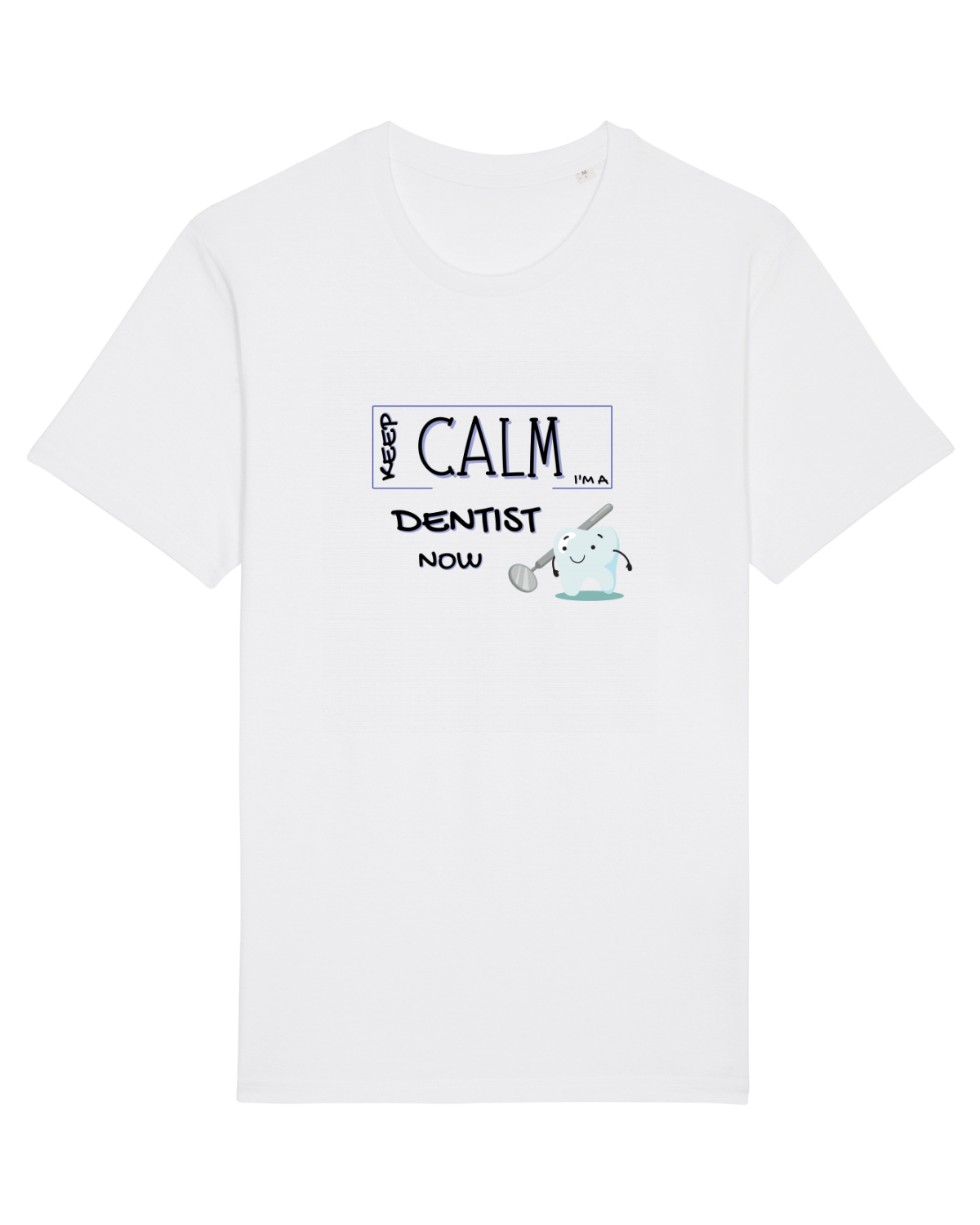 Tricou mânecă scurtă Unisex Rocker White