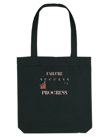 Failure is success in progress Black