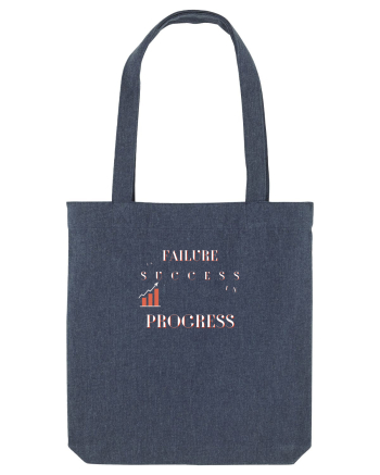 Failure is success in progress Midnight Blue