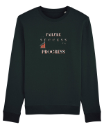 Failure is success in progress Bluză mânecă lungă Unisex Rise