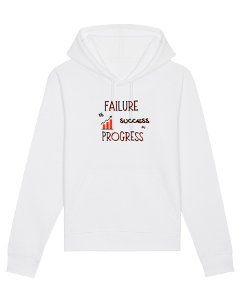 Failure is success in progress White
