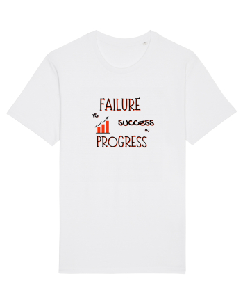 Failure is success in progress White