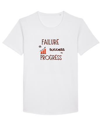 Failure is success in progress White