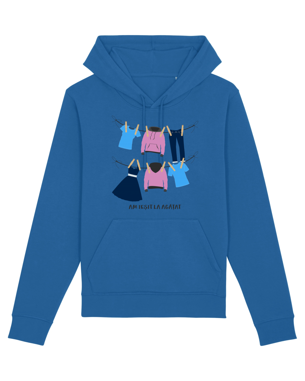 Hanorac Unisex Drummer Royal Blue